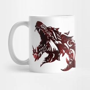 werewolf art Mug